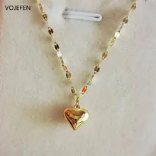 18K Gold Heart Pendant Bracelet for Women | Luxury Fine Jewelry