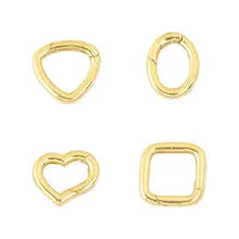 AU750 18K Gold Universal Buckle Necklace & Bracelet Jewelry Findings