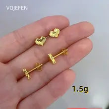 18K Gold Drop Earrings for Women - Luxury Fine Jewelry, AU750