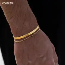 18K Gold Cuban Bracelet for Women | Luxury Designer Jewelry