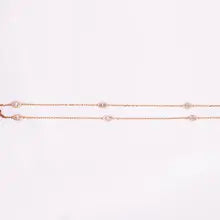 Provence 1.2ct Marquise Moissanite Necklace in 14K Yellow Gold