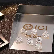 IGI Certified Lab Grown Diamonds - Messi Jewelry 1ct to 5ct Options