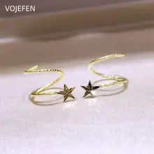 18K Gold Rope Hoop Earrings - Luxury Clip-On Designer Jewelry