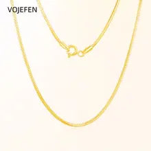 Personalized 18K Gold Snake Chain Necklace - Trendy Initials Jewelry 2025