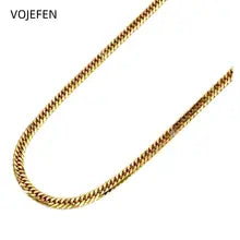 18K Gold Cuban Necklace for Women & Men | Luxury Fine Jewelry Choker