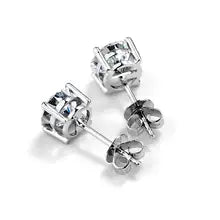 Messi Jewelry Lab Grown Diamond Stud Earrings 0.25ct-0.5ct DEF VS