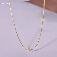 18k Gold Cuban Necklace for Women & Men - Luxury Miami Chain Jewelry