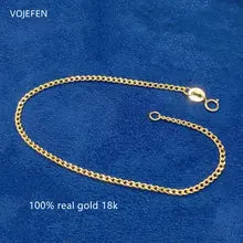 18K Cuban Chain Bracelet for Women - Luxury Personalized Gold Jewelry