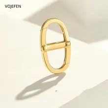 VOJEFEN 18K Gold Reversible Clasp - Multi-Purpose Jewelry Accessory