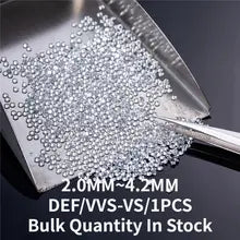 Messi Jewelry Melee Lab Grown Diamonds 2.0mm-4.2mm - VVS Clarity