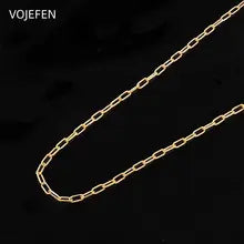 18k Gold Grid Coss Necklace - Luxury AU750 Choker for Parties