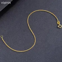 18K Gold Cuban Chain Bracelet for Men & Women - Luxury Personalized Jewelry