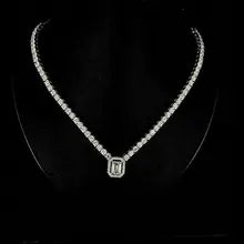 7.51CTW Lab Grown Diamond Necklace in 14K Gold