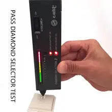 Certified 0.5CT Moissanite Wedding Ring Beautiful Solid 14K White Gold Engagement Ring For Lady Pass Testers - 4 Clear