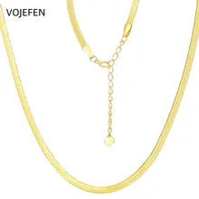 18K Gold Snake Necklace - Luxury Women's Choker Chain - Certified Jewelry