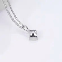 18K Lab Diamond Pendant Necklace for Women - Messi Jewelry MSN-629