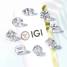 Shop Messi Jewelry: IGI Certified Lab Grown Diamonds 0.3ct - 3ct