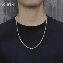 18K Gold Rope Choker Necklace - Luxury Vintage Jewelry for Birthdays