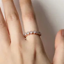 0.8 Carat Lab Grown Diamond Gold Engagement Ring for Women