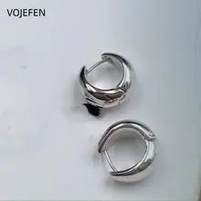 18K Gold Vintage Hanging Hoops Earrings - Celebrity Style Jewelry