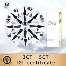 Lab Grown Diamonds by Messi Jewelry - IGI Certified 1-5ct D Color