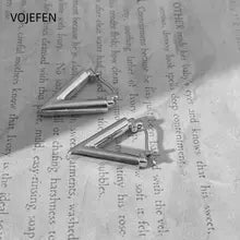 18K Gold V Hoops Earrings for Women - Luxury Designer Jewelry