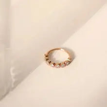 0.8 Carat Round Lab Grown Diamond Engagement Ring, 14K/10K Gold