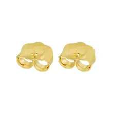 Sinya 18k Gold Earring Back Jewel Finding Ear Plug Au750 Fine Jewelry DIY Accessories High Quality On Sale - white gold color