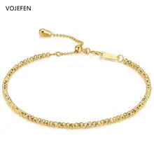 18K Gold Charm Bracelet for Women - Certified Fine Jewelry, Bohemia Style