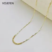 18K Gold Certified Beads Pendant Necklace - Designer Women's Choker