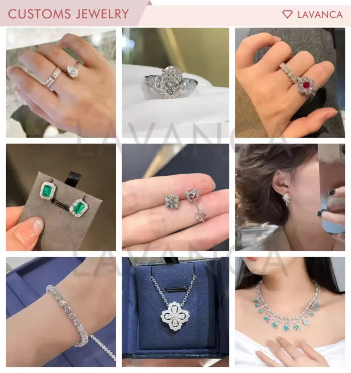 0.5-3.0ct Fancy Pink Pear HPHT/CVD Lab Grown Diamonds IGI Certified