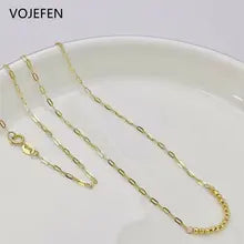 18K Gold Certified Beads Pendant Necklace - Designer Women's Choker