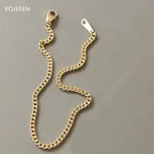 18K Gold Cuban Chain Bracelet for Men & Women - Classic Designer Jewelry