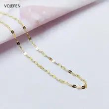 14K Gold Lips Necklace - Dainty Luxury Choker for Women, Elegant Jewelry