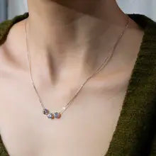 Messi Jewelry 9K White Gold Pendant with 1CT Lab Grown Diamond for Women