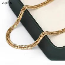 Genuine 18K Gold Cuban Necklace for Men & Women - Luxury 3MM Choker