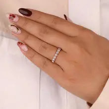 0.75CT DEF/VS VVS Round Diamond Ring in 14k Yellow Gold